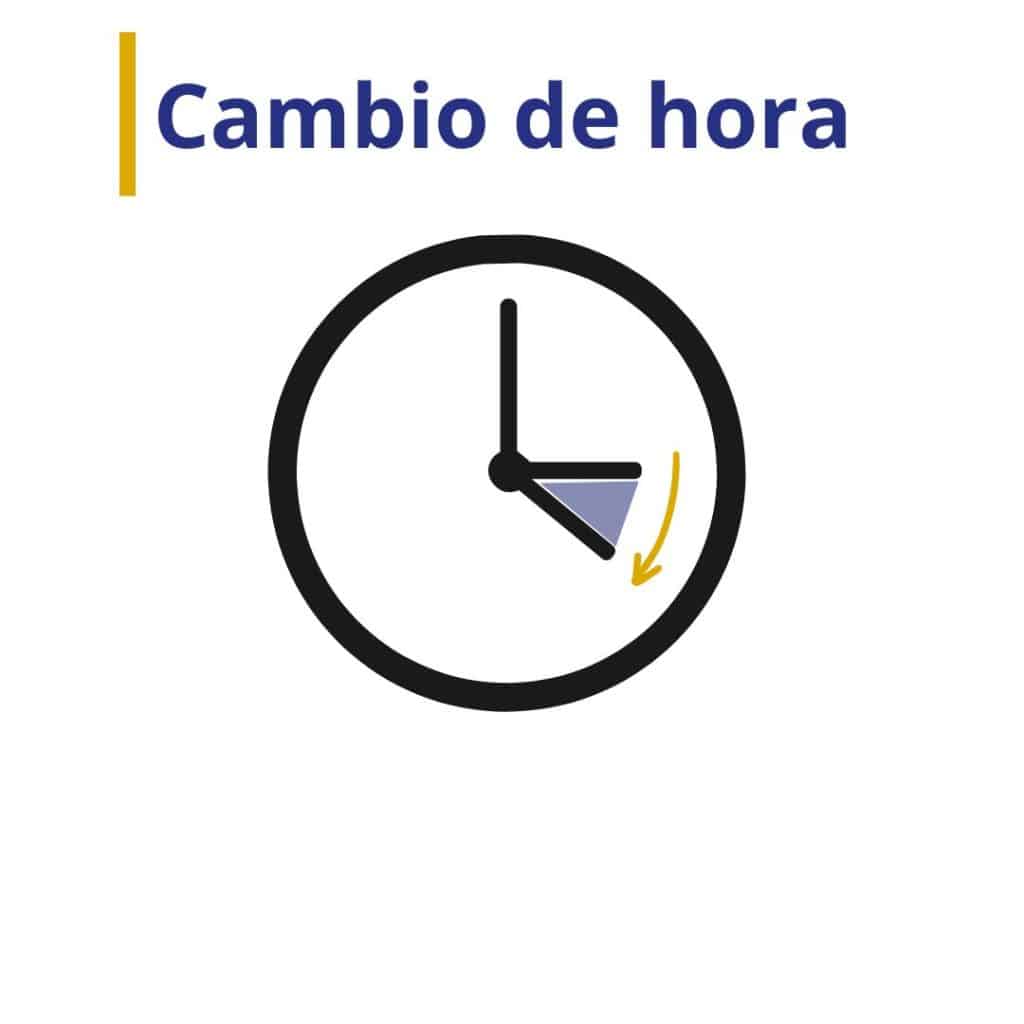 Cambio de hora