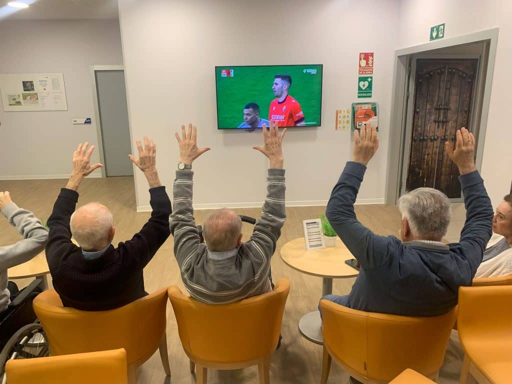 DISFRUTANDO DE LA SELECCION ESPAÑOLA DE FUTBOL